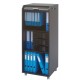 Grand caisson mobile noir Hauteur 117 cm