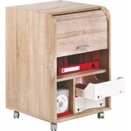 Caisson de Bureau Chêne Dossiers Supendus