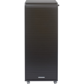 Grand Caisson de Bureau Mobile Noir