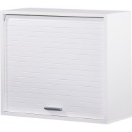 Roller-shutter kitchen cabinet White H.53.6 cm