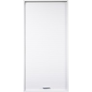 Roller-shutter kitchen cabinet White L. 60 cm H.123.6 cm (wall-mounting or standing)