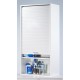 Meuble Haut de Cuisine Blanc Largeur 60 cm Hauteur 123.6 cm