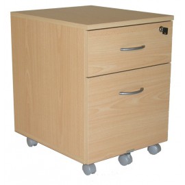 Office pedestal 2 drawers Winch Beech