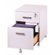 Caisson de Bureau 2 Tiroirs Ineo Blanc Avec Plumier