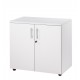 Armoire de Bureau Basse Blanche INEO