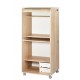 Armoire Informatique Mobile Chene Naturel