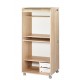 Armoire Informatique Mobile Chene Naturel