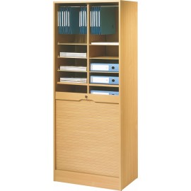 Double roll top cabinets 172 cm 