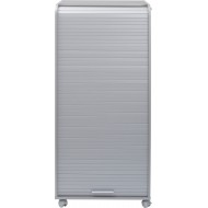 Armoire Informatique Mobile 2 Tiroirs Coloris Alu