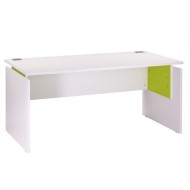 Bureau Ineo 160 x 80 cm Blanc Anis Réglable en Hauteur