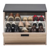 Shoe cabinet / bench 9 pairs flat shoes