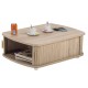 Table Basse Rectangle 80 cm Chêne Naturel