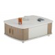 Table Basse Rectangle 80 cm Blanche