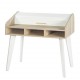 Bureau Cylindre Vintage Pieds Blancs