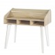 Bureau Cylindre Vintage Pieds Blancs