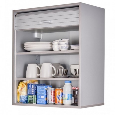 Meuble Cuisine L 60 cm x H 72 cm - Coloris Alu