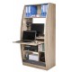 Armoire informatique galbée Largeur 80 cm