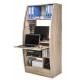 Armoire informatique galbée Largeur 80 cm