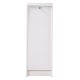 Classeur à Rideau Blanc Hauteur 104 cm