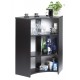 Meuble Comptoir Meuble Bar Noir 97 cm