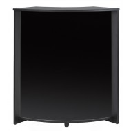 Meuble Comptoir Meuble Bar Noir 97 cm