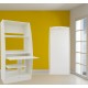 Armoire informatique galbée Largeur 80 cm