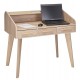 Bureau Cylindre Vintage Pieds Chêne