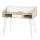 Bureau Cylindre Vintage Pieds Blancs