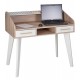 Bureau Cylindre Vintage Pieds Blancs