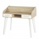 Bureau Cylindre Vintage Pieds Blancs