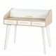 Bureau Cylindre Vintage Pieds Blancs