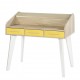 Bureau Cylindre Vintage Pieds Blancs