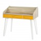 Bureau Cylindre Vintage Pieds Blancs