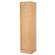 Grand Classeur à Rideau Blanc Hauteur 172 cm Largeur 41 cm