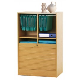 Double roll top cabinets 108 cm