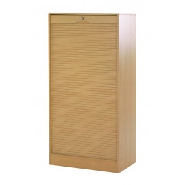 Double roll top cabinets 140 cm 