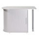 Table Pivotante et Meuble de Rangement de Cuisine mélaminé Alu
