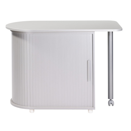 Table Pivotante et Meuble de Rangement de Cuisine mélaminé Alu