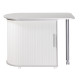 Table Pivotante et Meuble de Rangement de Cuisine mélaminé Alu