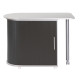Table Pivotante et Meuble de Rangement de Cuisine mélaminé Alu